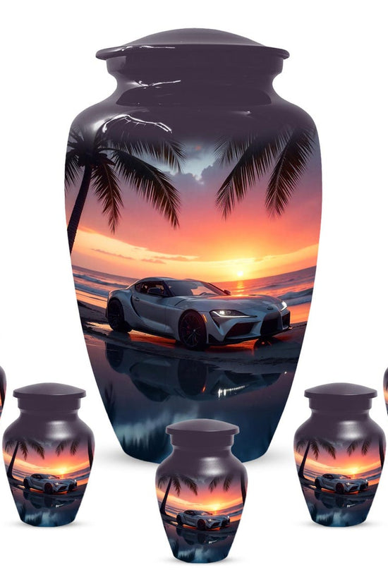 Car Sunset Urn For Human Ashes