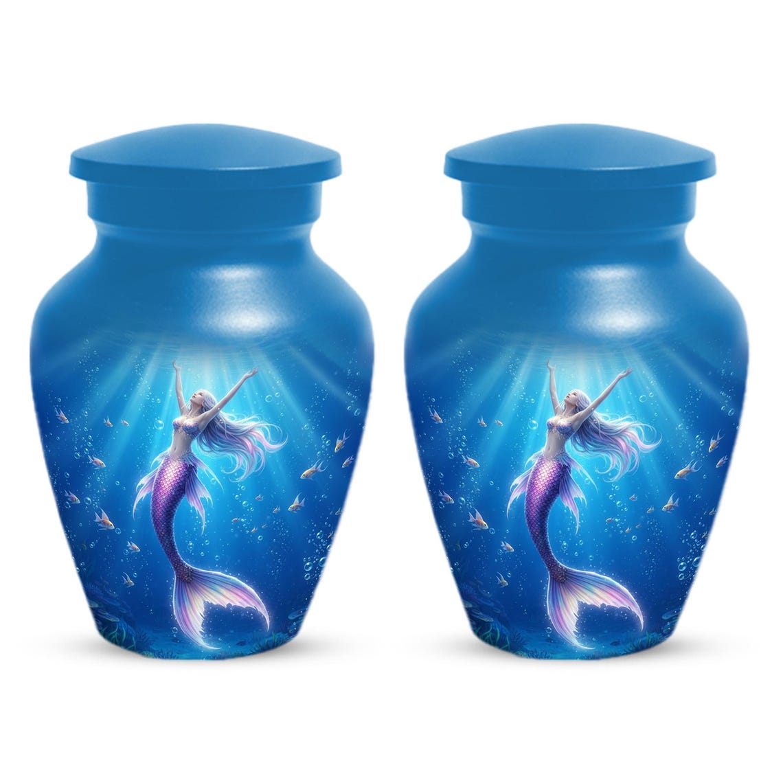 Sea Mermaid Cremation Urn For Ashes Women