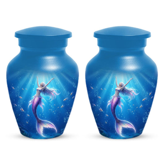 Sea Mermaid Cremation Urn For Ashes Women