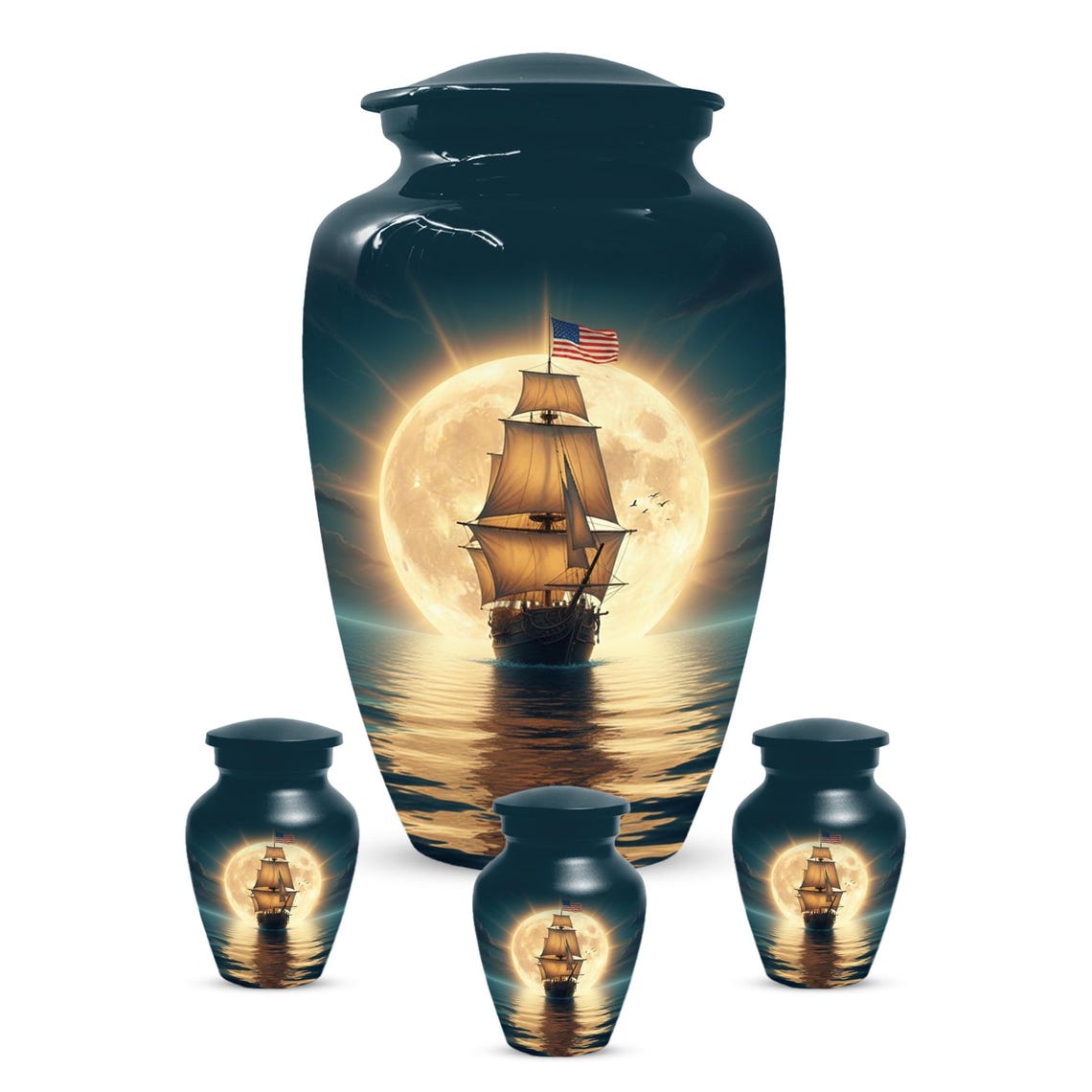Sailboat Cremation Urns For Ashes