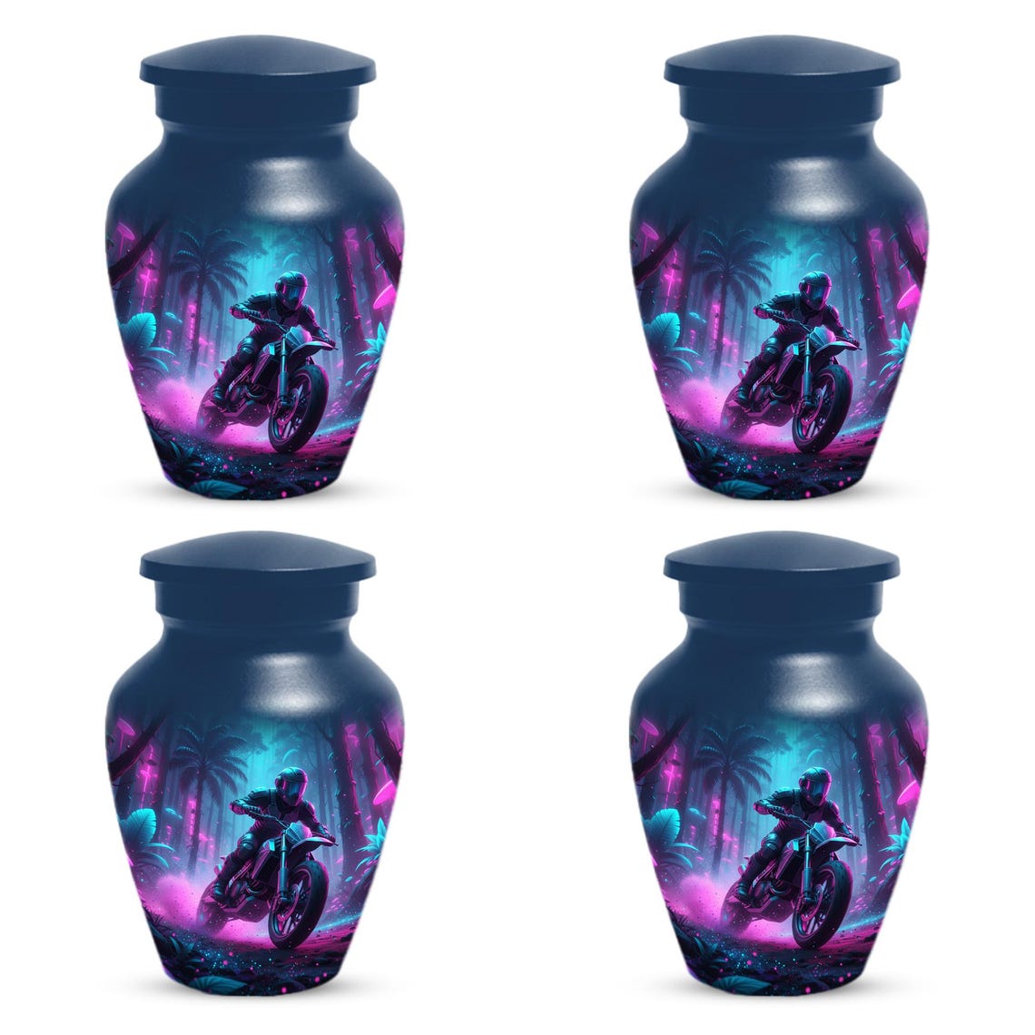 Motorcycle Urn for Human Ashes 
