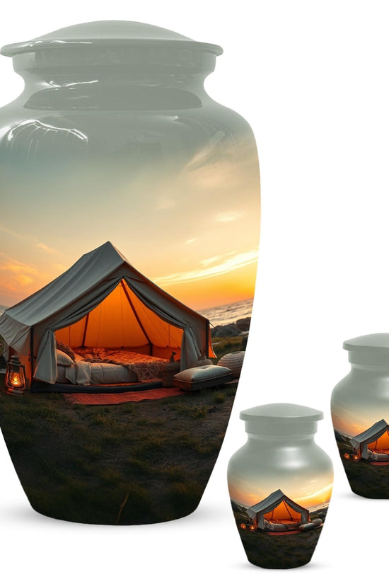 Camping Urn for Human Ashes