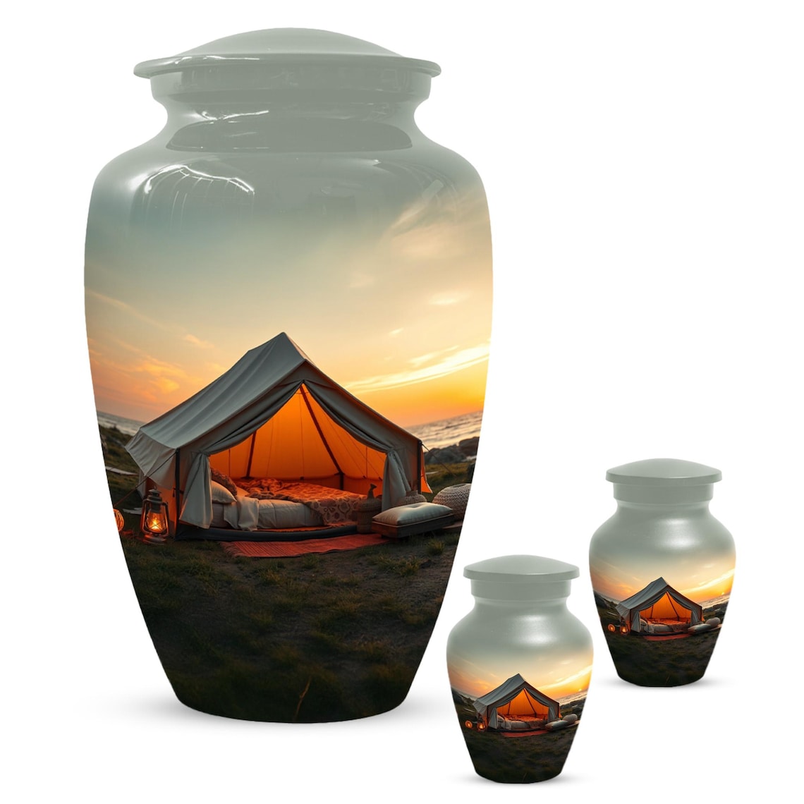 Camping Urn for Human Ashes