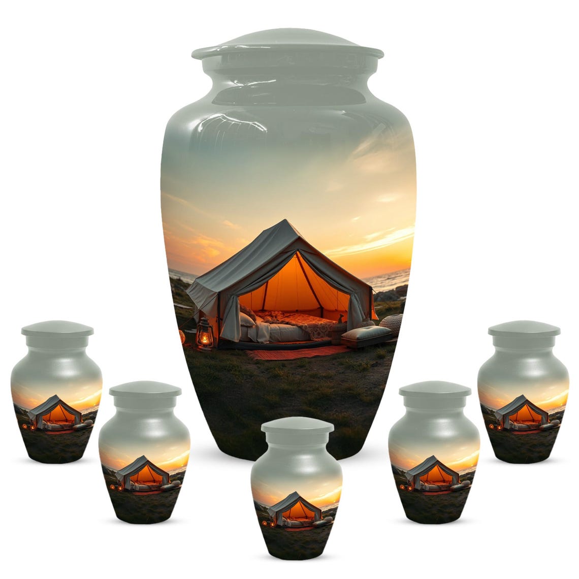 Camping Urn for Human Ashes