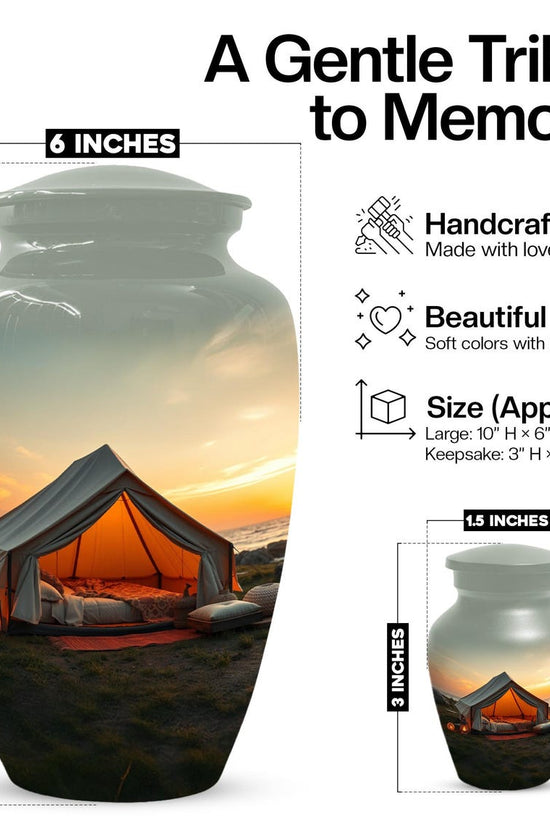Camping Urn for Human Ashes
