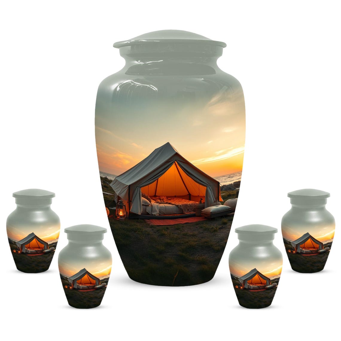 Camping Urn for Human Ashes