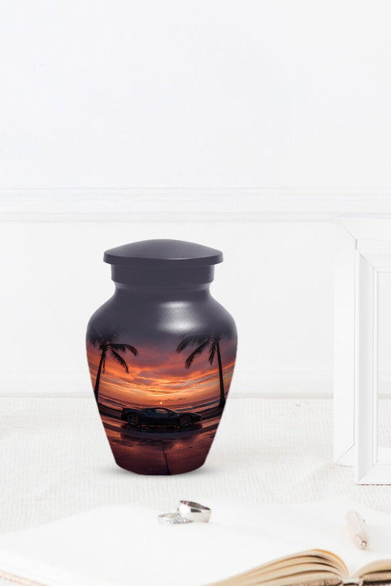 Exotic Car Urn For Human Ashes | Handmade Urns For Adult Male
