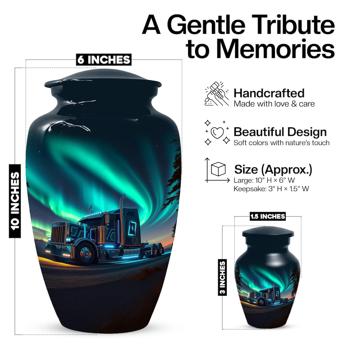 Truck Cremation Urns For Dad