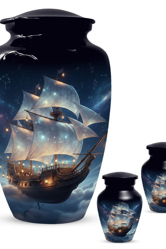 Fantasy Sailboat Urns For Ashes 