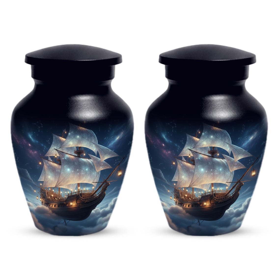 Fantasy Sailboat Urns For Ashes 