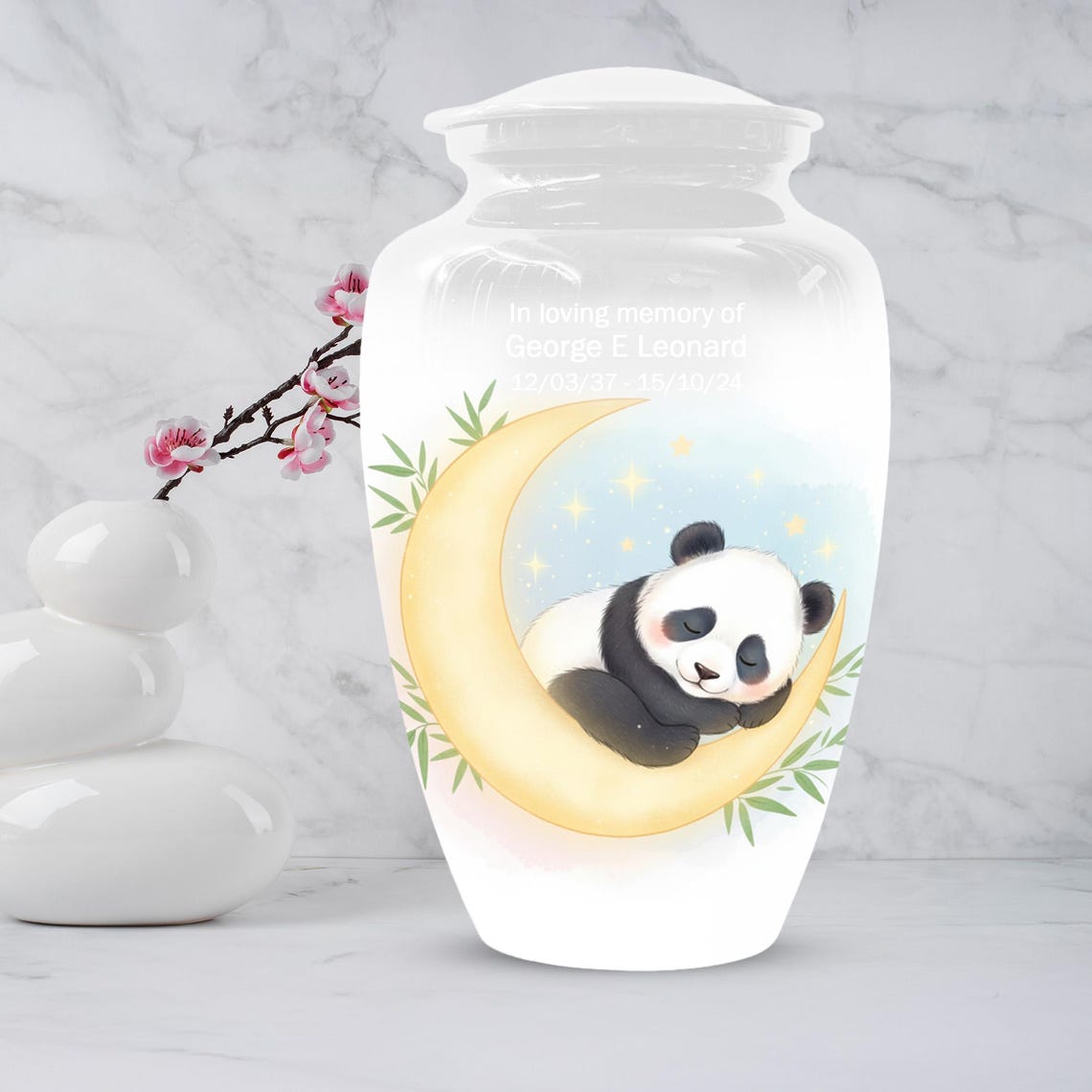 Baby Panda Custom Urns For Ashes
