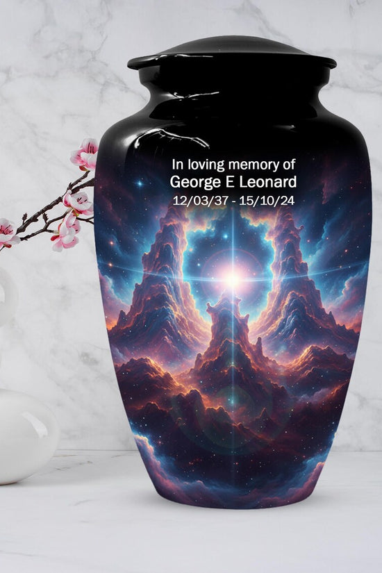 Galaxy Cremation Urn For Human Ashes | Personalized Urns For Male and Female
