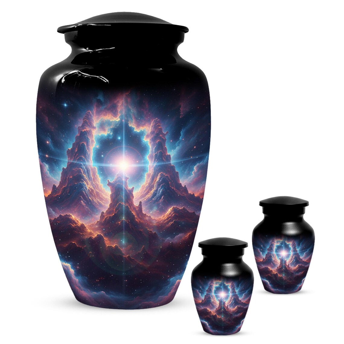 Personalized Horse Cremation Urn For Ashes | Handmade Small Keepsake Urns
