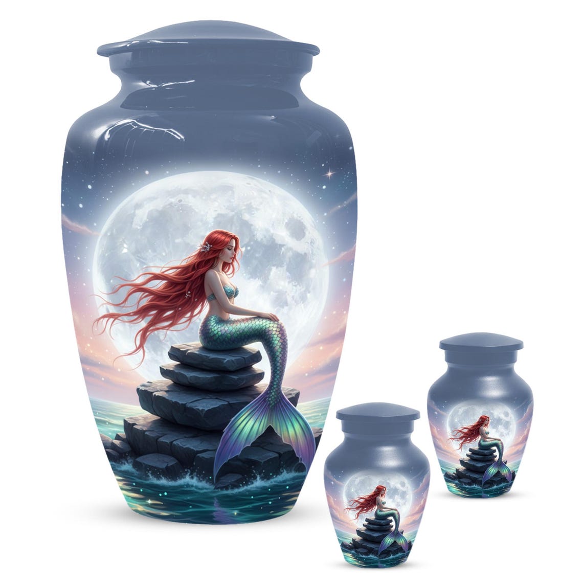 Personalized Horse Cremation Urn For Ashes | Handmade Small Keepsake Urns
