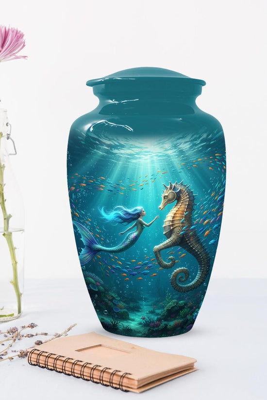 Mermaid Cremation Urn For Ashes Women