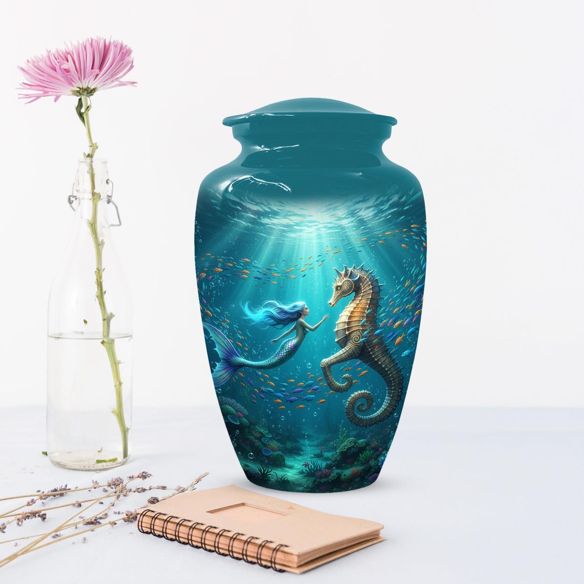 Mermaid Cremation Urn For Ashes Women
