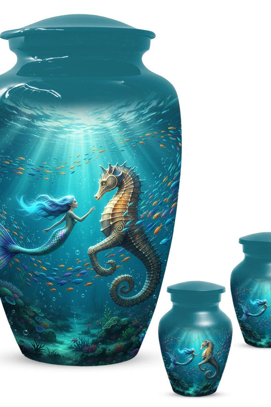 Mermaid Cremation Urn For Ashes Women