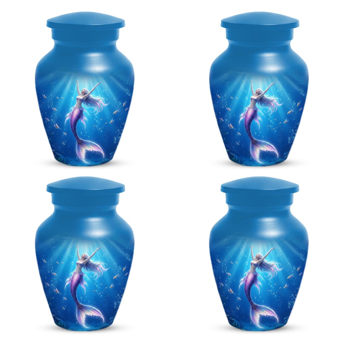 Sea Mermaid Cremation Urn For Ashes Women