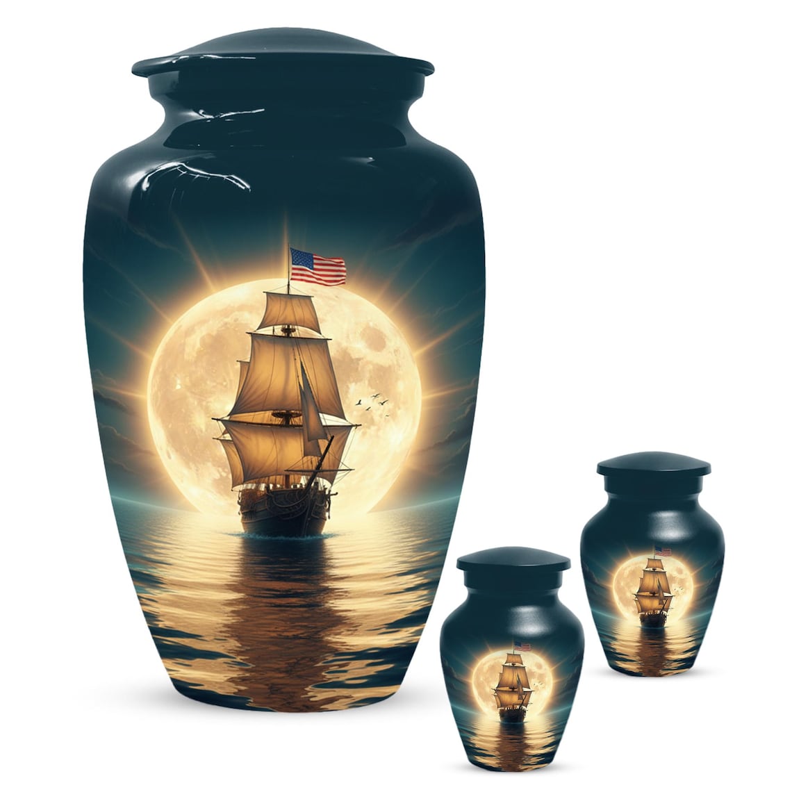 Sailboat Cremation Urns For Ashes