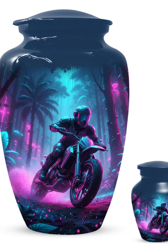 Motorcycle Urn for Human Ashes 
