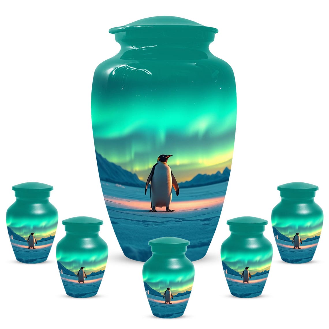 Penguin Cremation Urns For Ashes