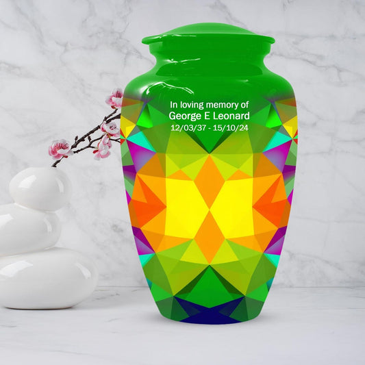 Abstract Urn for Adults Cremains