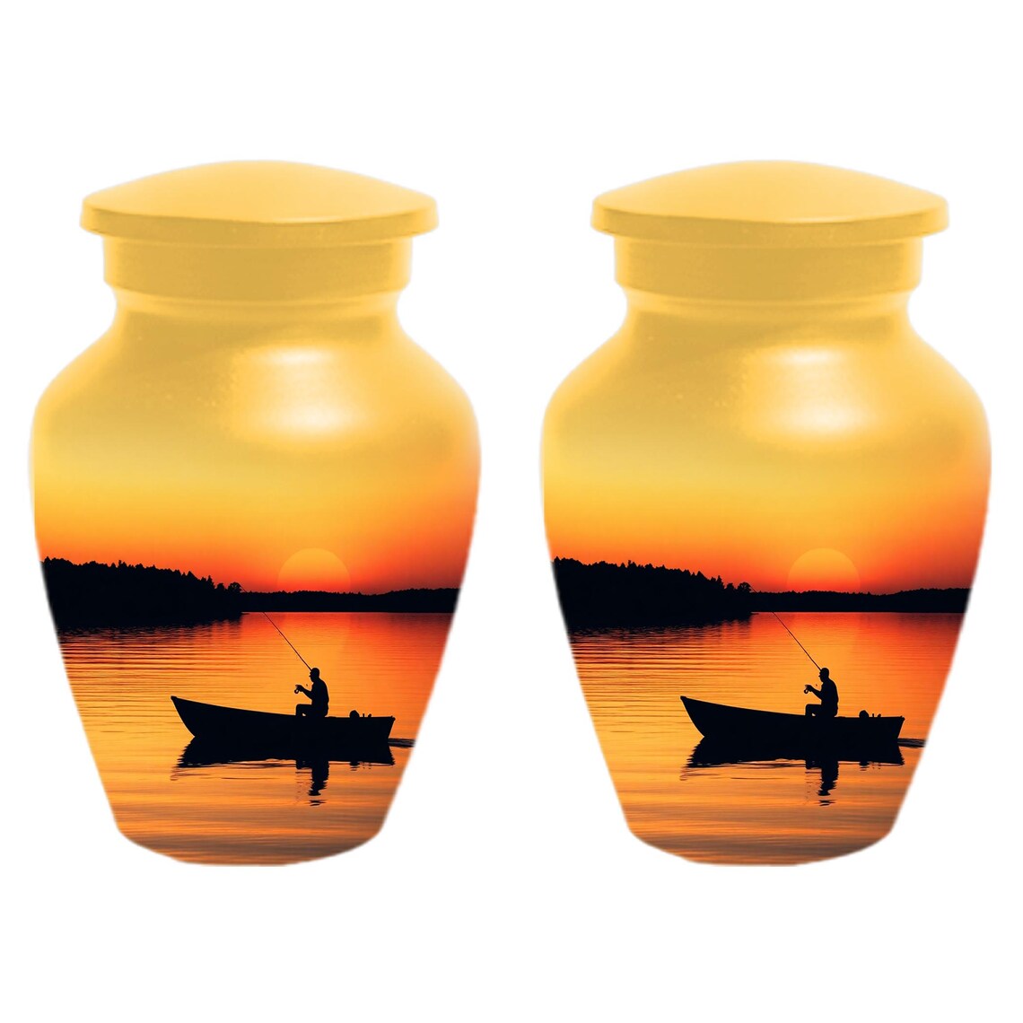 Fishing Urn for Human Ashes