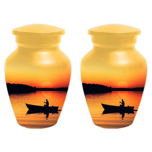 Fishing Urn for Human Ashes
