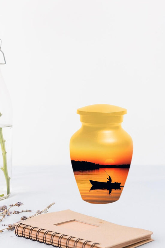 Fisherman Cremation Urns For Dad