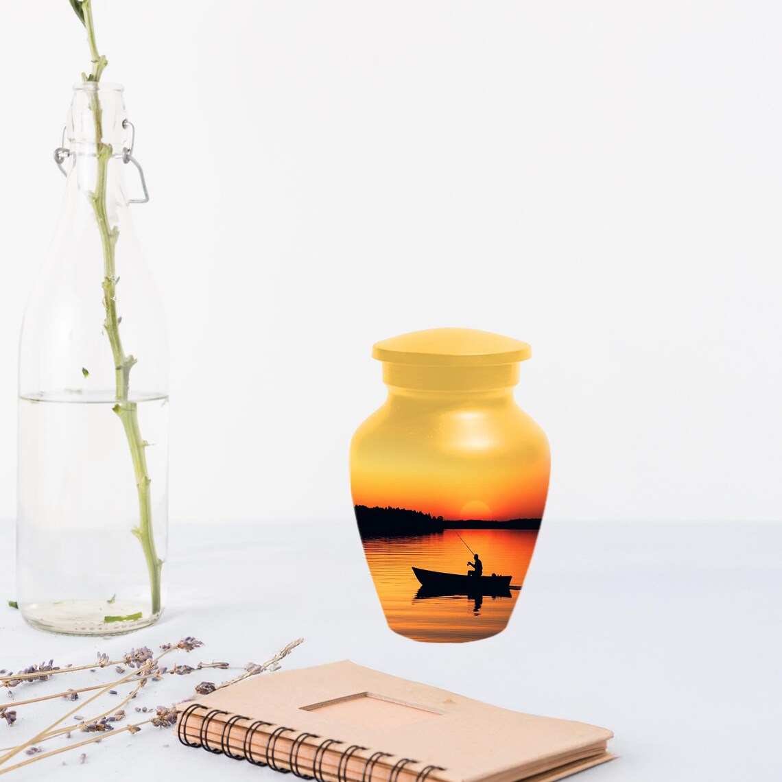 Fisherman Cremation Urns For Dad