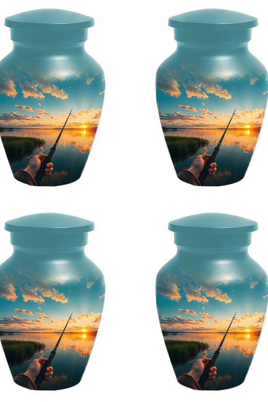 Fishing Hook Urn for Men