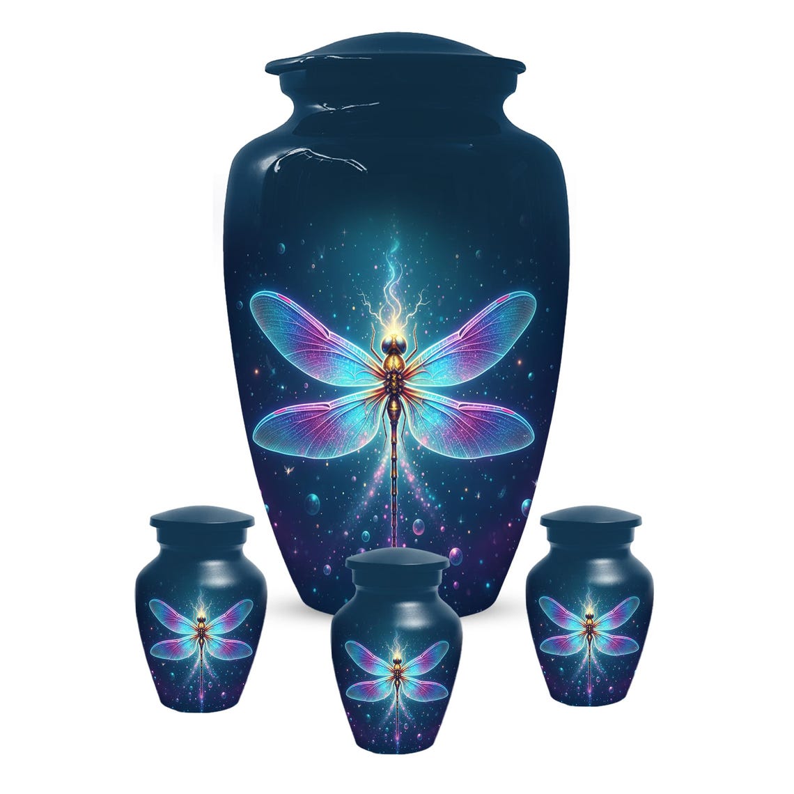 Dragonfly Urn For Adult Human Ash | Personalized Cremation Urns For Female Ashes