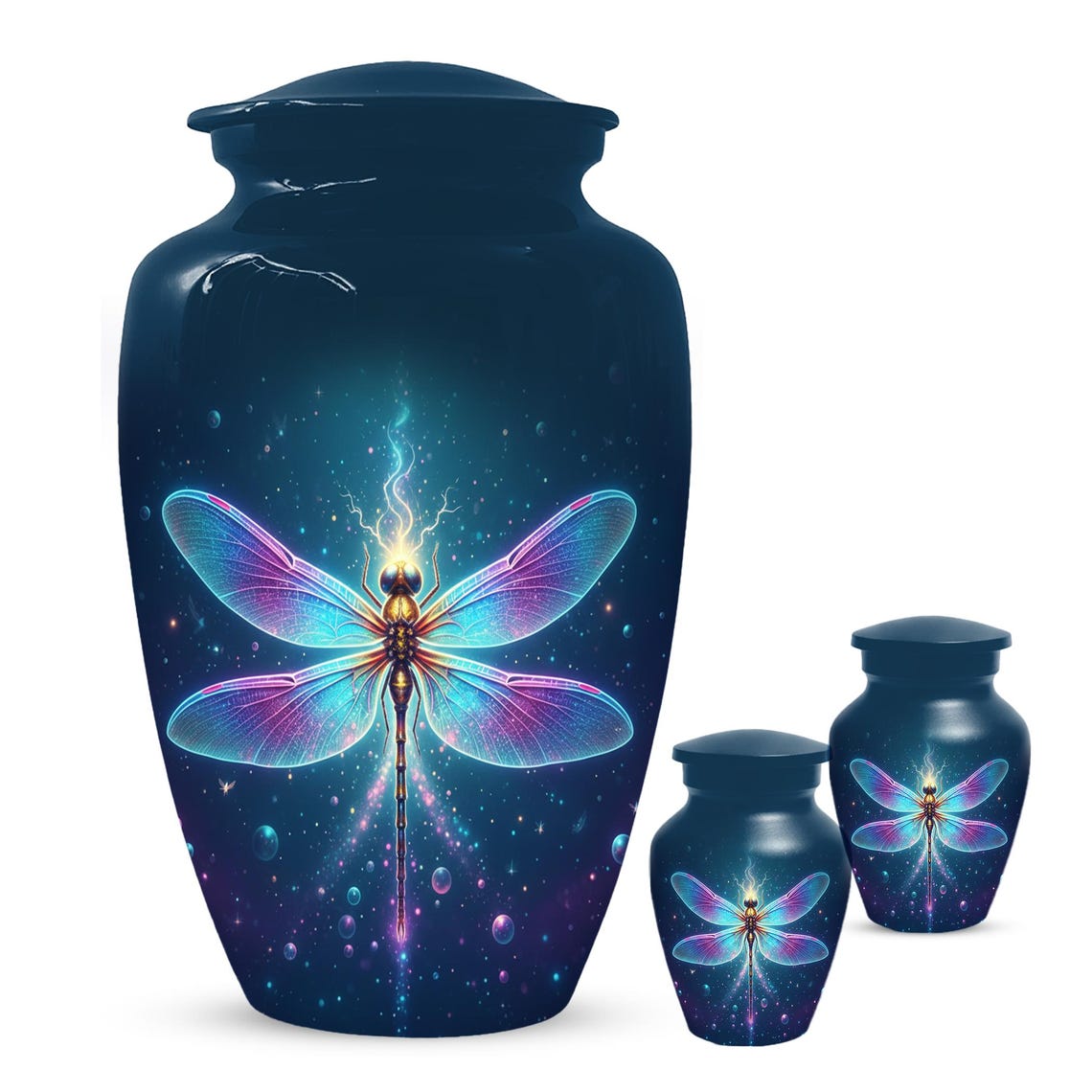 Dragonfly Urn For Adult Human Ash | Personalized Cremation Urns For Female Ashes
