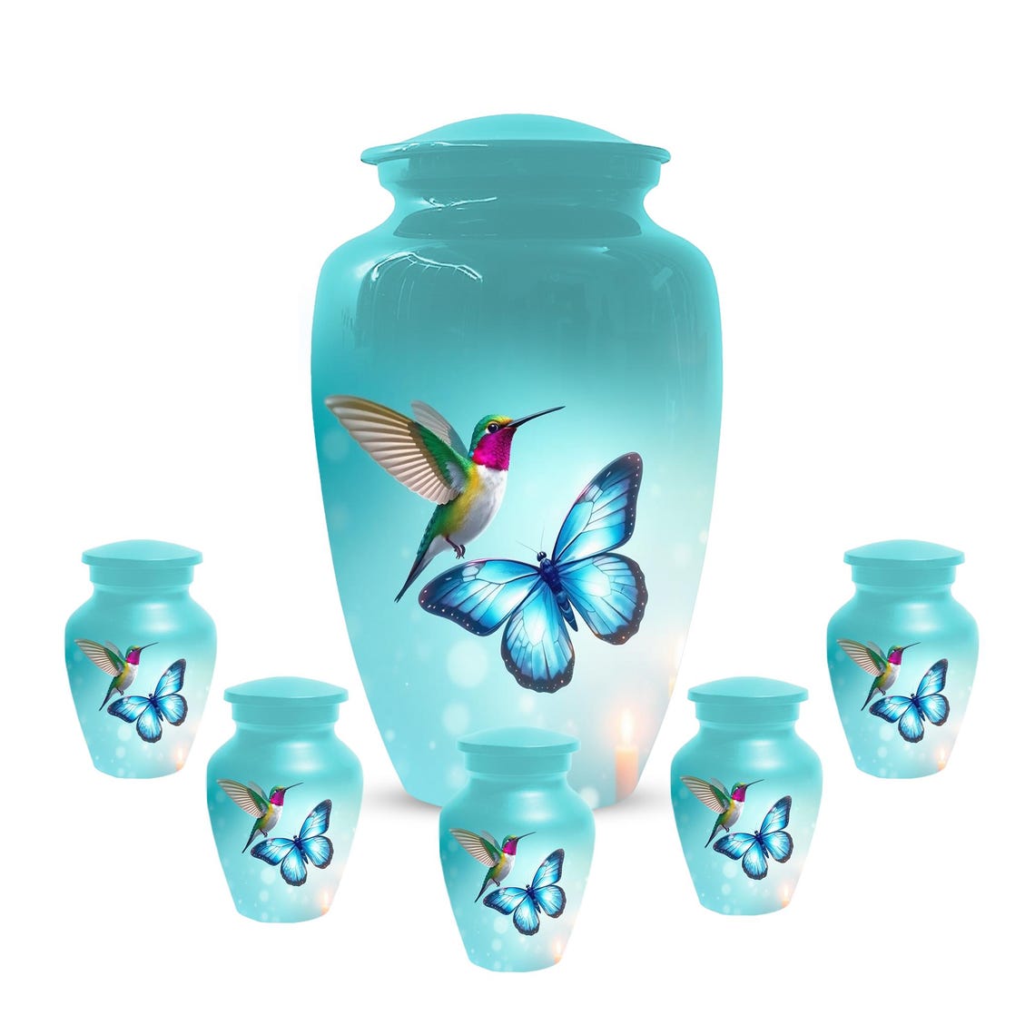 Butterfly Urn for Mom - Hummingbird Cremation Urns