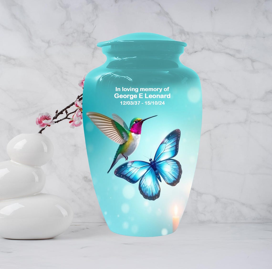 Butterfly Urn for Mom - Hummingbird Cremation Urns