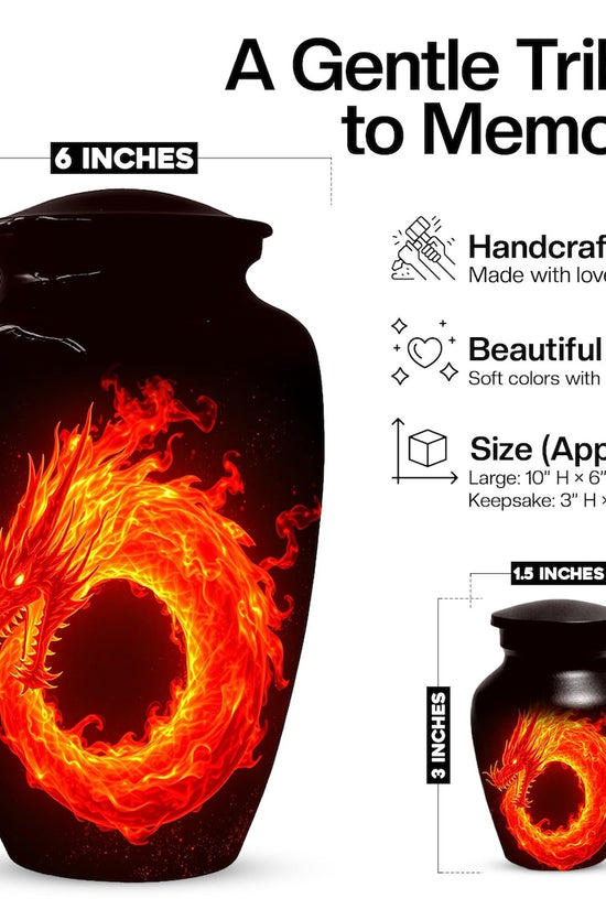 Dragon Urn For Human Ashes