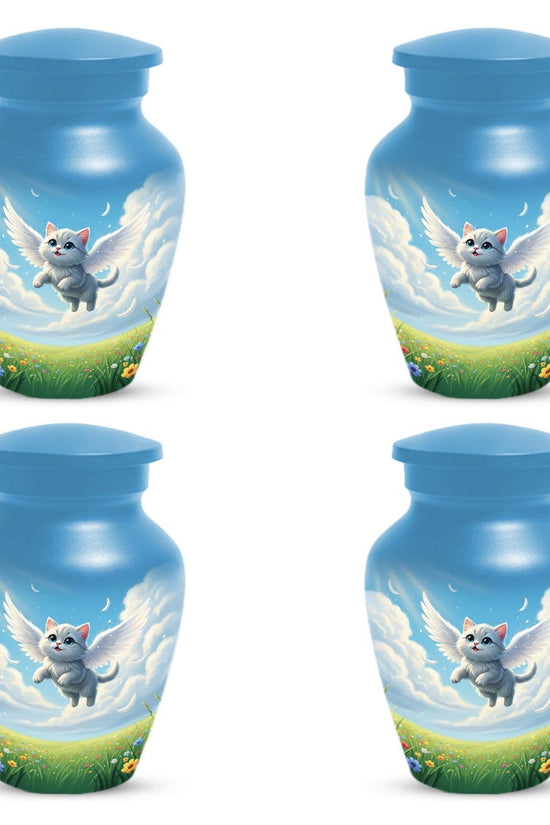 Angel Cat Cremation Urns