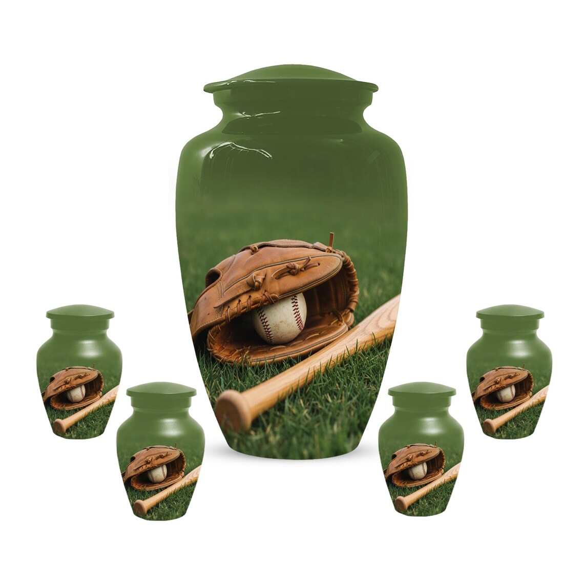 Baseball Urn for Dad | Sports Cremation Urns For Men Ashes
