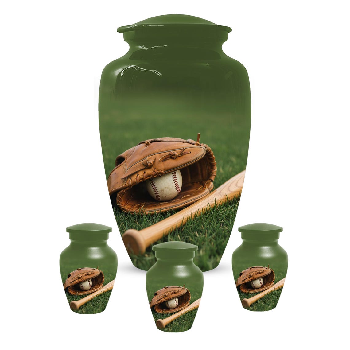 Baseball Urn for Dad | Sports Cremation Urns For Men Ashes