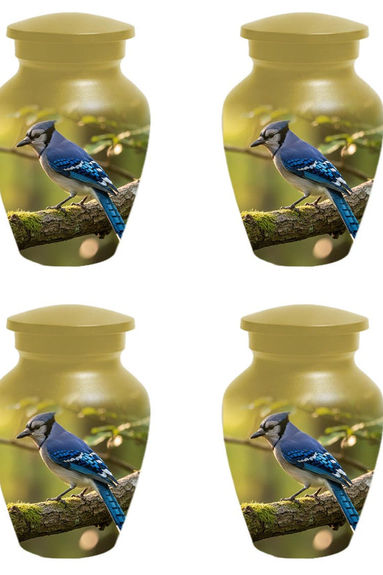Blue Jay Urn For Ashe