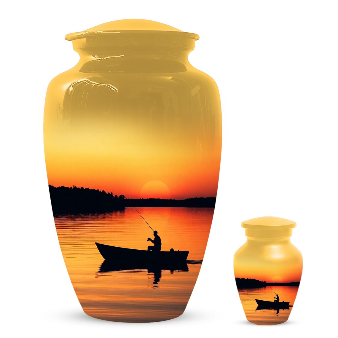 Fishing Urn for Human Ashes