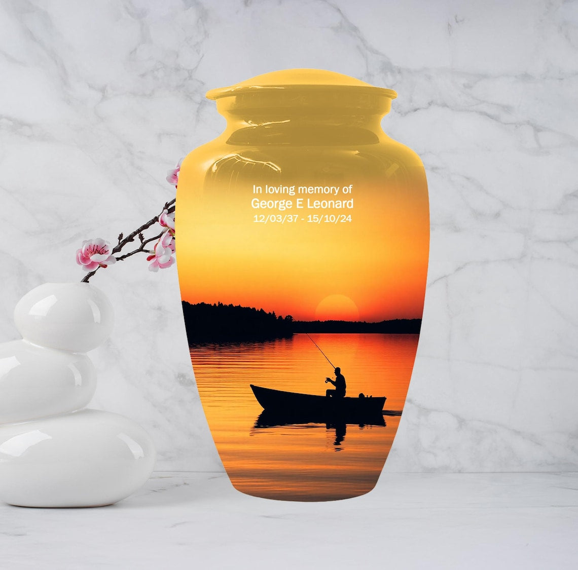 Fishing Urn for Human Ashes