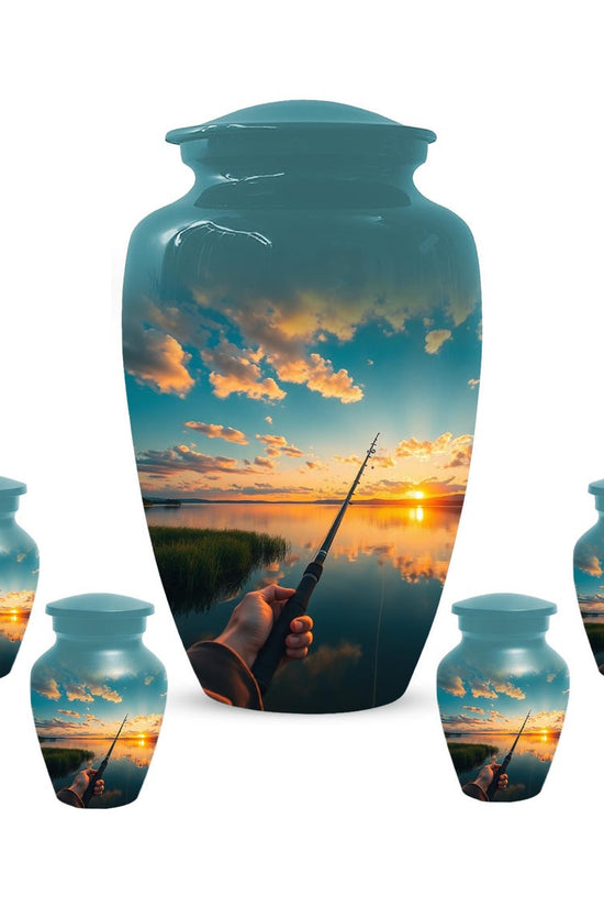 Fisherman Miniature Keepsake Urns
