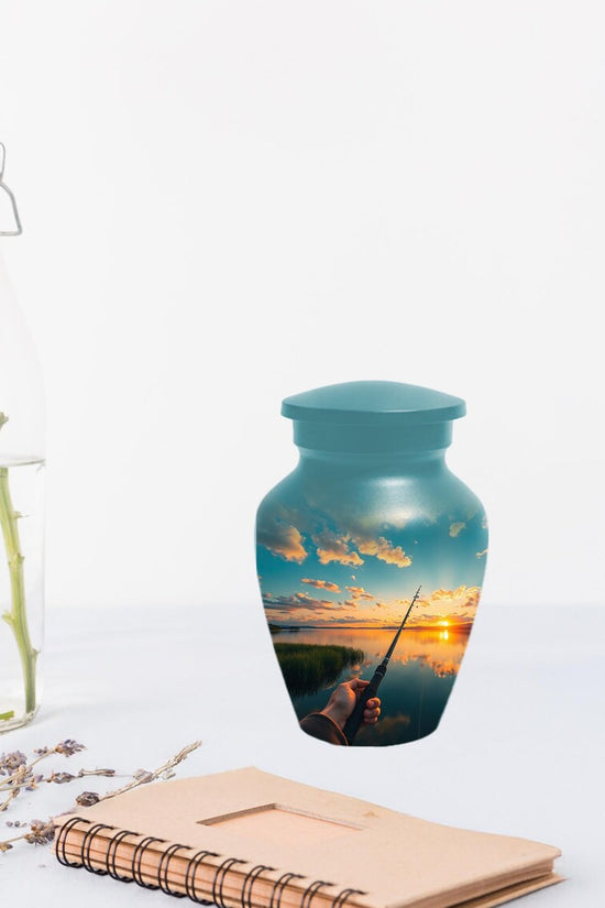 Fisherman Miniature Keepsake Urns