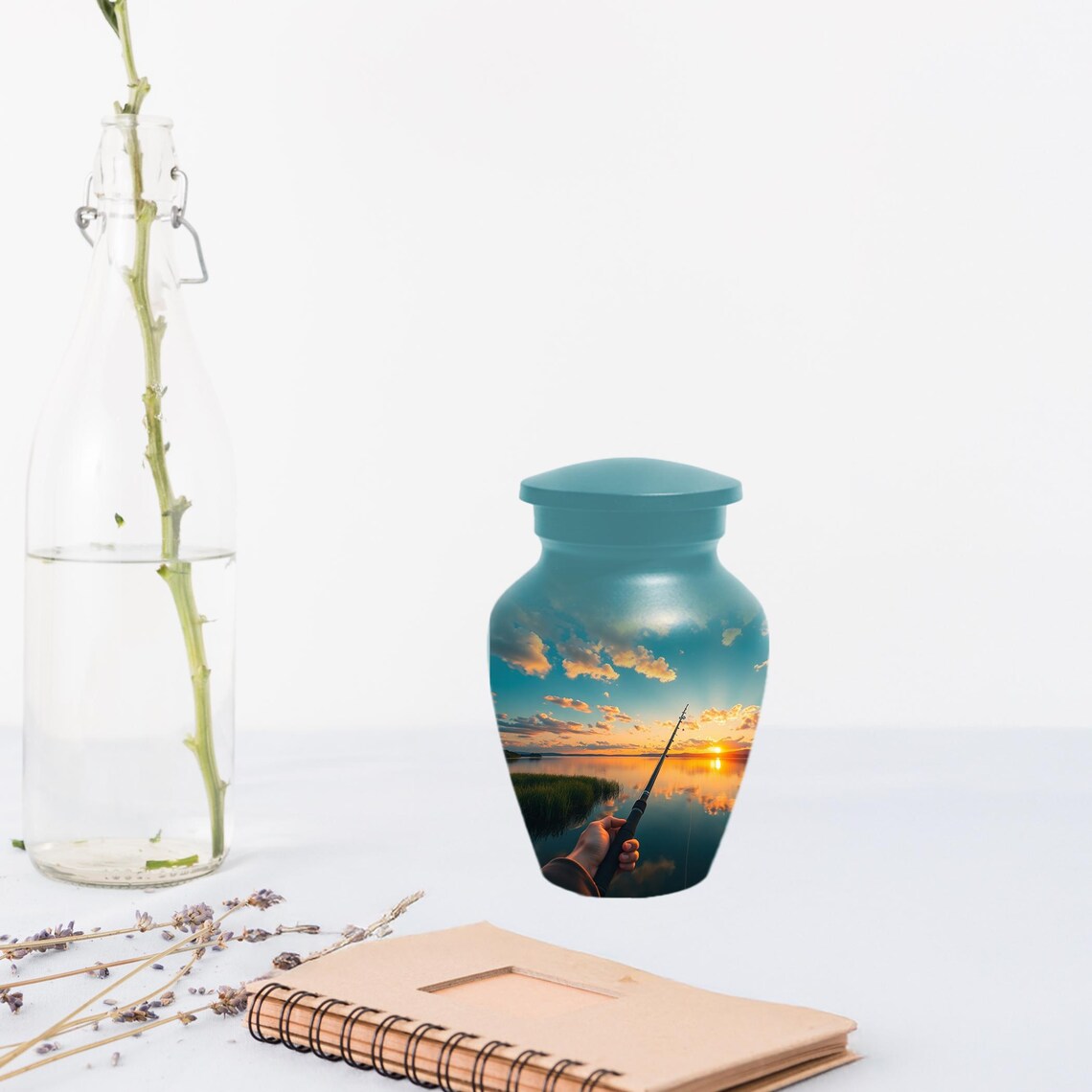 Fisherman Miniature Keepsake Urns