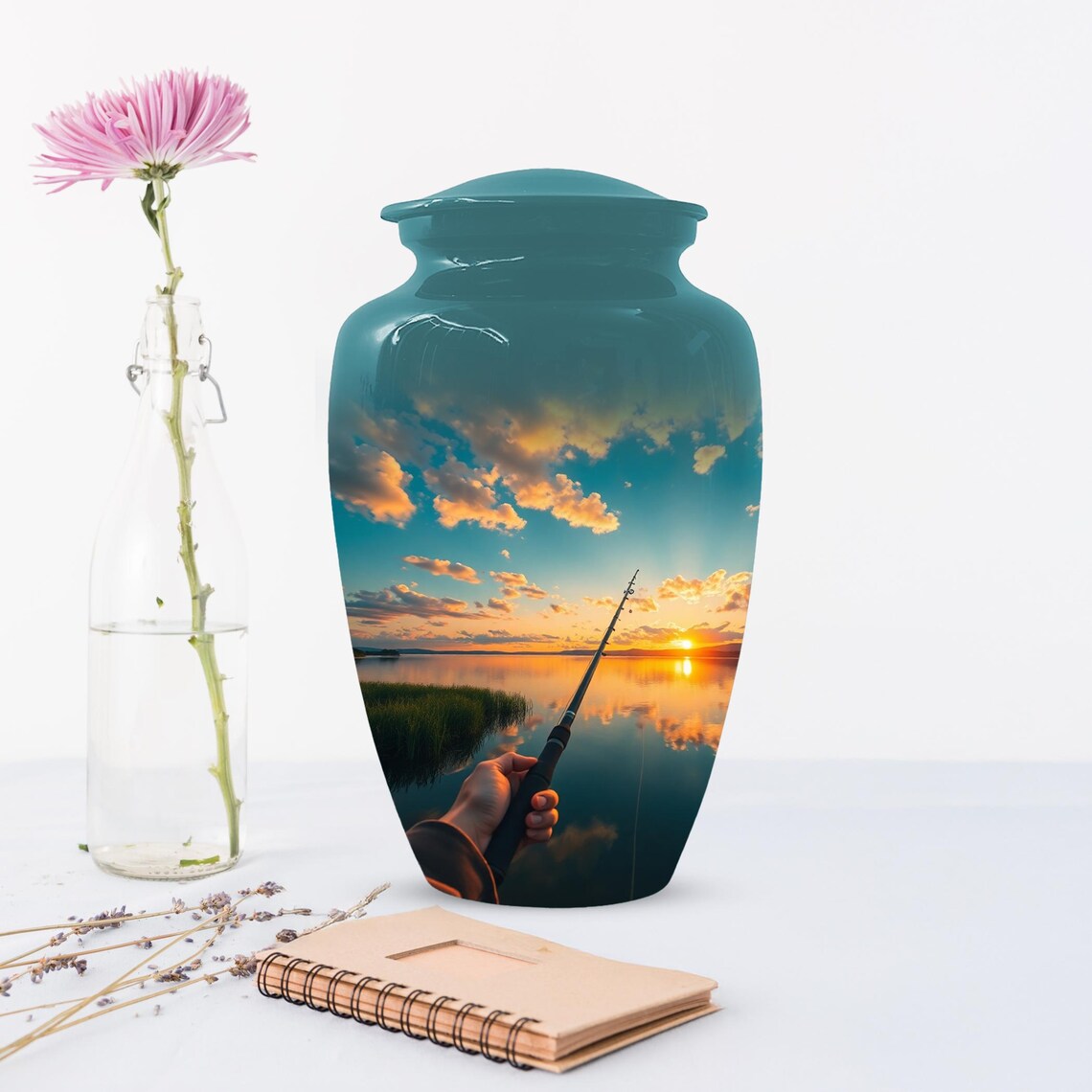 Fisherman Miniature Keepsake Urns