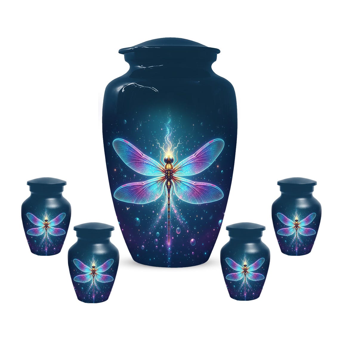 Dragonfly Urn For Adult Human Ash | Personalized Cremation Urns For Female Ashes