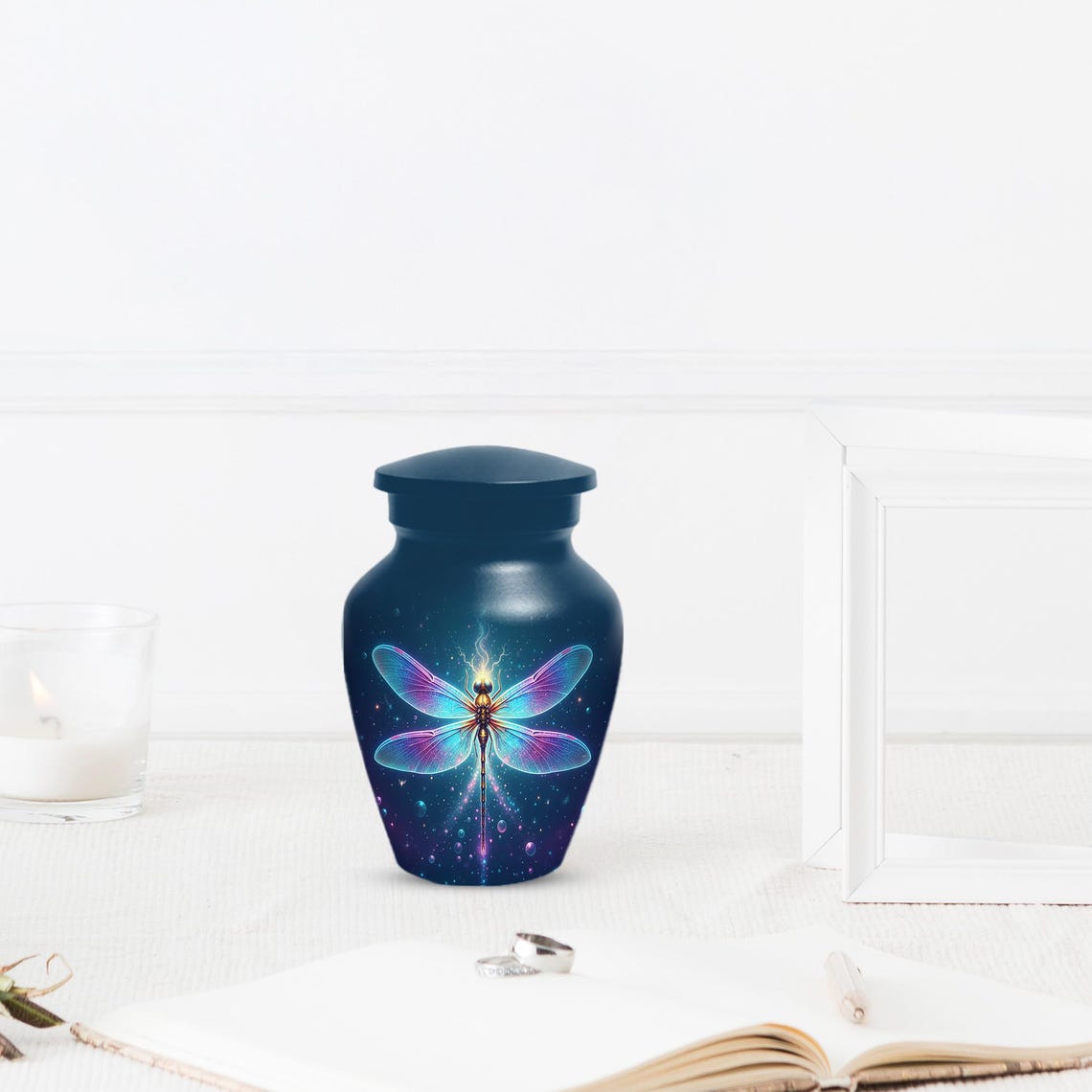 Dragonfly Urn For Adult Human Ash | Personalized Cremation Urns For Female Ashes