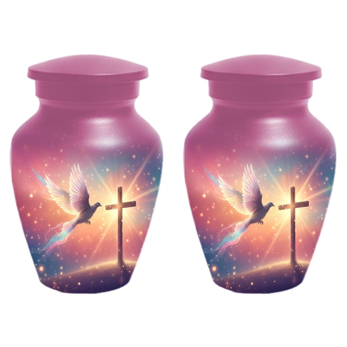 Cross Religious Urns