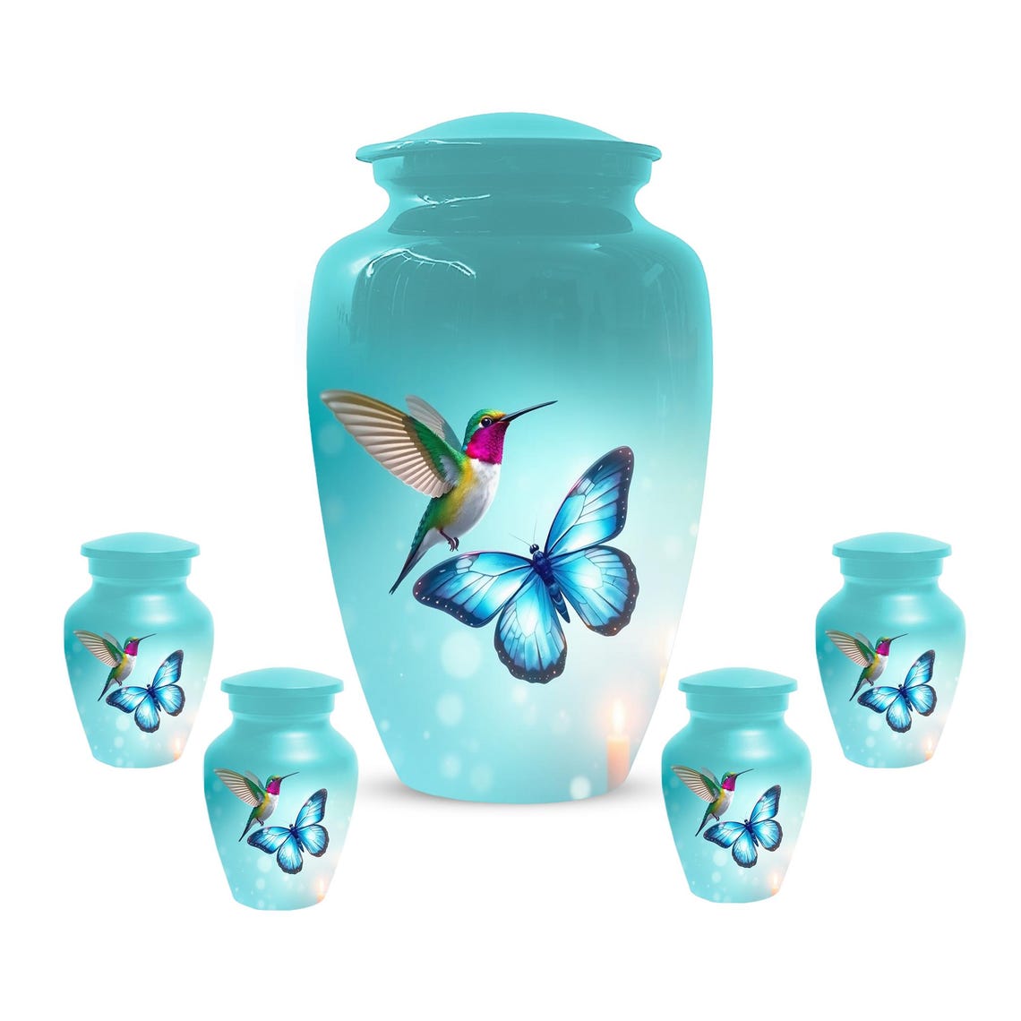 Butterfly Urn for Mom - Hummingbird Cremation Urns